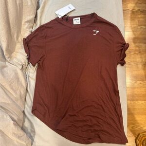 Gymshark Women's Brown T-Shirt